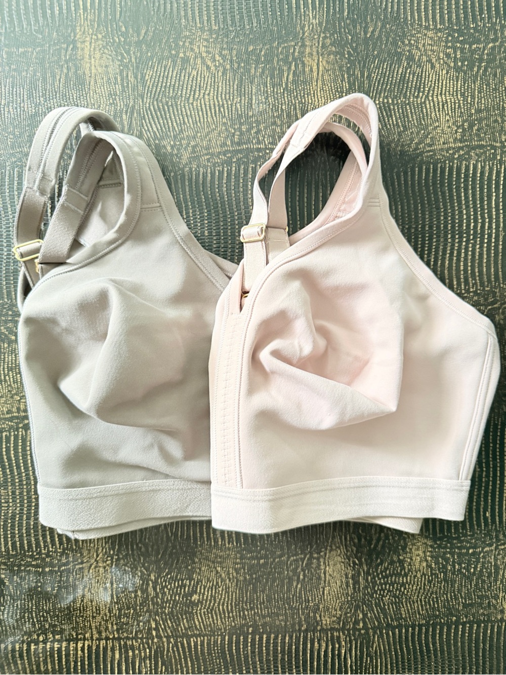 Soma Two Pack Embraceable Wireless Unlined Full Coverage Bras Nude Taupe | NWOT